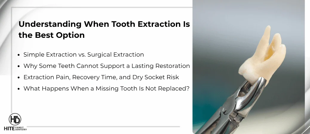 When Extraction Is the More Predictable Option